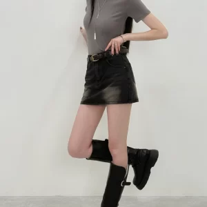 經典小立領彈力薄料合身上衣